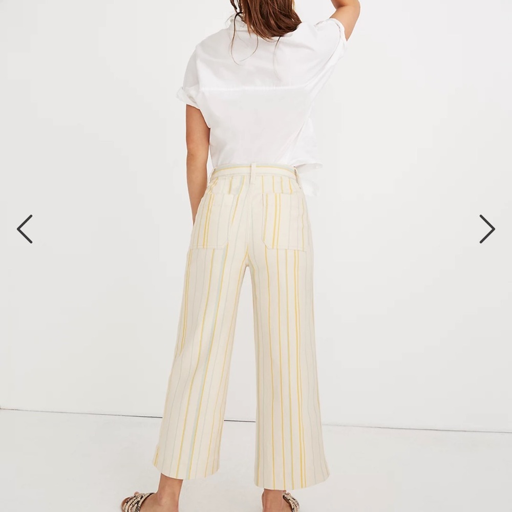 Madewell Emmett Wide leg crop